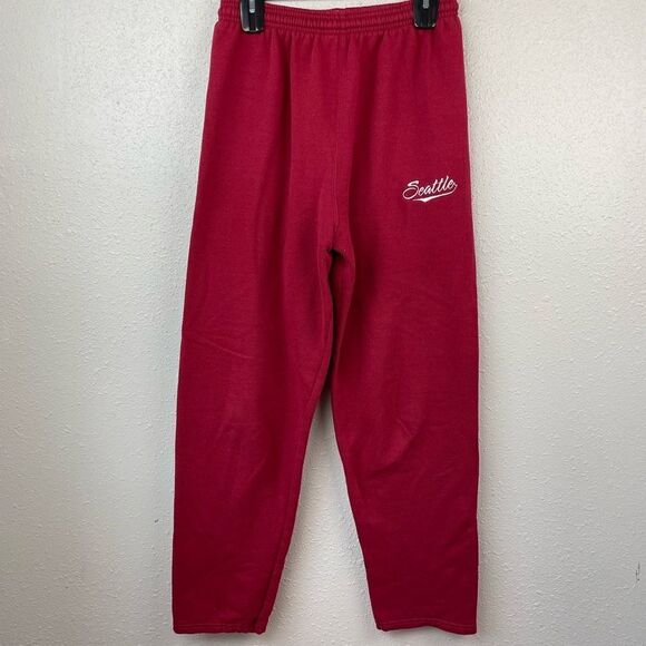 Soffe Red Seattle Sweatpants Size M EUC - Picture 1 of 5